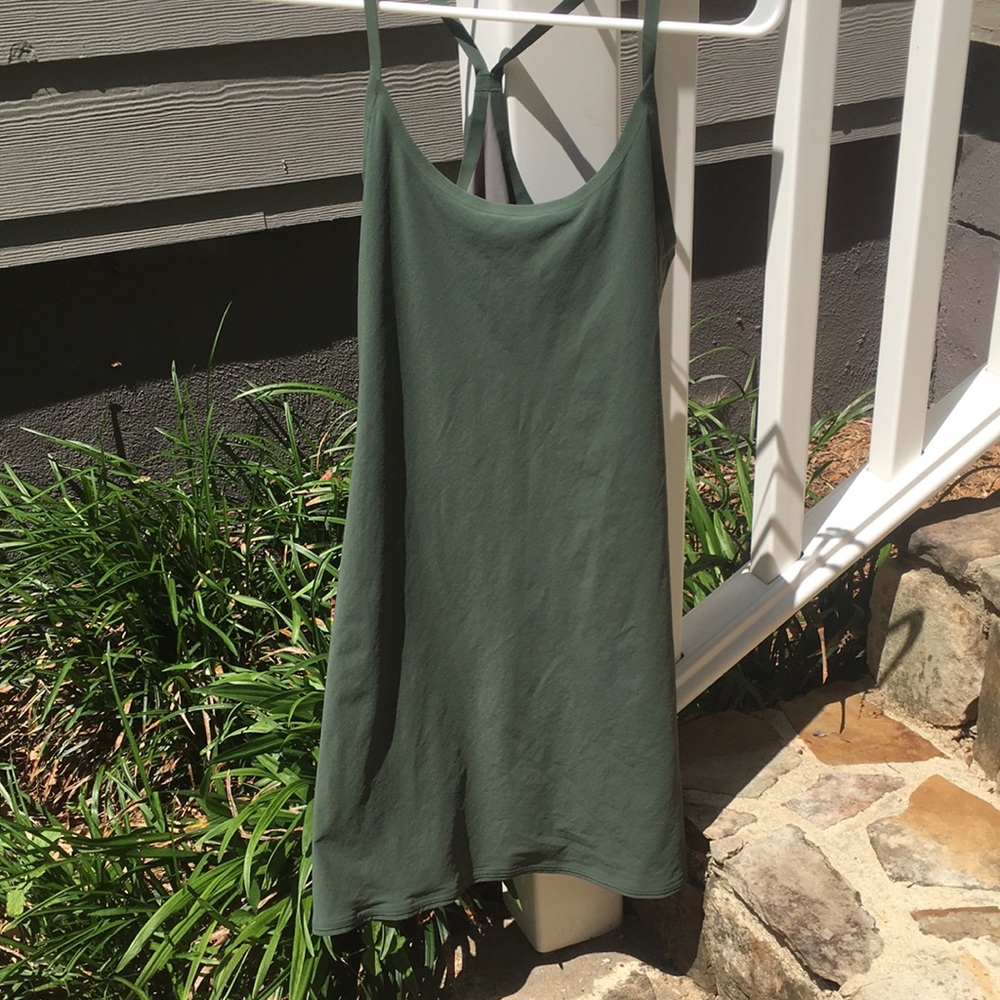 Outdoor Voices The Exercise Dress in Evergreen